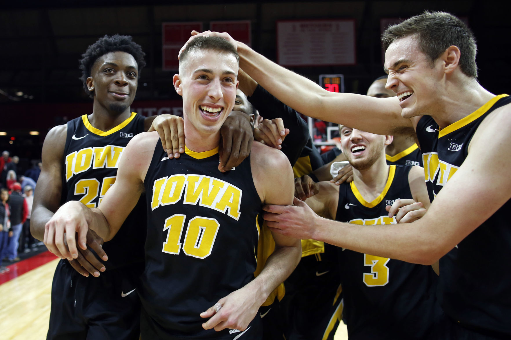 Iowa Rutgers Basketball
